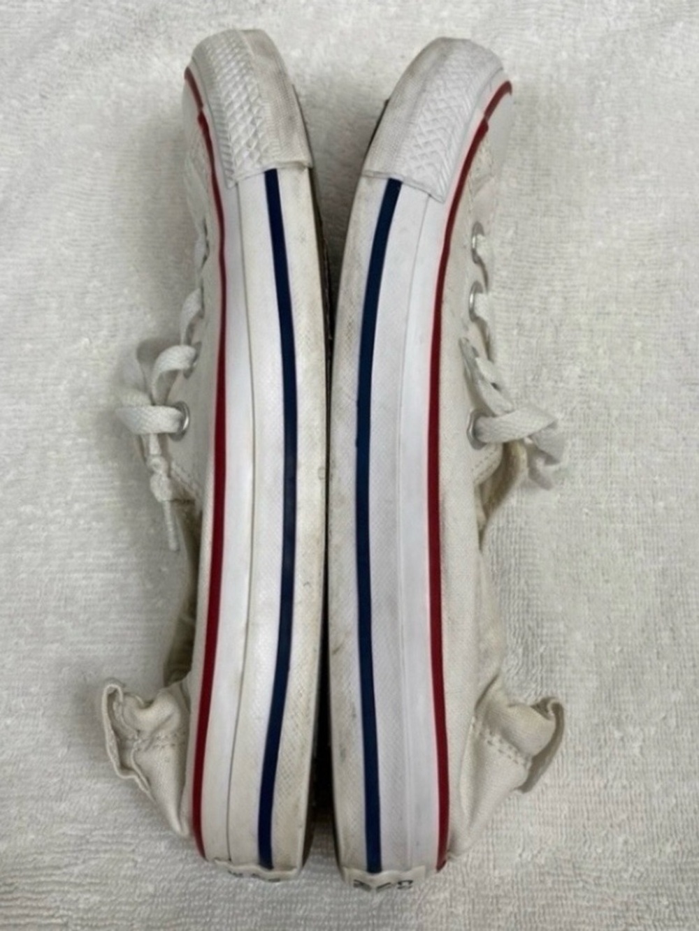 Converse Women White Chuck Taylor All Star Shoreline Slip Low Top Sneaker Size 7 - Picture 3 of 16